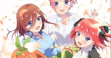 The Quintessential Quintuplets ฉลองเพิ่มโรงฉายด้วยภาพวิชวลภาพใหม่