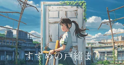 Suzume no Tojimari อนิเมะใหม่ของ Shinkai เตรียมออกนิยายมาให้อ่านสิงหานี้