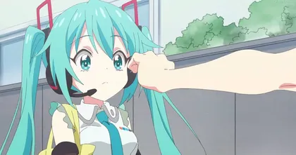 Hatsune Miku ปรากฎตัวเป็นแขกรับเชิญในอนิเมะ Jashin-chan Dropkick X!