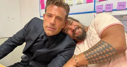 Jason Momoa เผยรูปคู่ Ben Affleck คาด Batman ได้โผล่ใน Aquaman ภาคใหม่