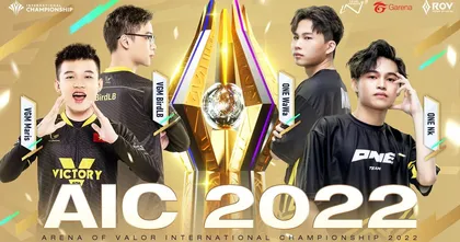 เตรียมพบบทสรุปการแข่งขัน RoV สุดยิ่งใหญ่ AIC 2022 กับคู่ชิง ONE Team Esports จากไต้หวัน ปะทะ V Gaming จากเวียดนาม วันที่ 10 กรกฎาคมนี้