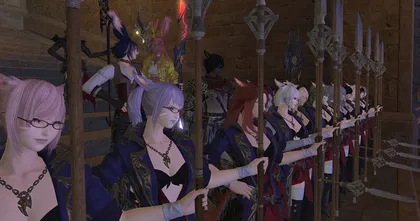 กองทัพแมวสาว รวมกลุ่มปกป้องเซิร์ฟเวอร์ ERP ใน Final Fantasy XIV