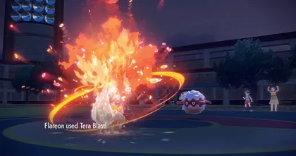 ข้อมูลเพิ่มเติม Pokémon: Pokémon Scarlet และ Pokémon Violet มาร่วมต่อสู้โปเกมอนแบตเทิลอันเร่าร้อน ณ ดินแดนแห่งใหม่ ภูมิภาคพัลเดีย