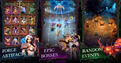 Dungeon Traveler เกมแนวสร้างทีมตะลุยดันเจี้ยนเปิดให้เล่นบนสโตร์ไทยแล้ว