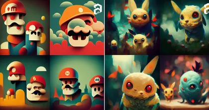 จะเป็นยังไงเมื่อ AI Midjourney วาดรูปโดยใช้คีย์เวิร์ดจากชื่อเกม