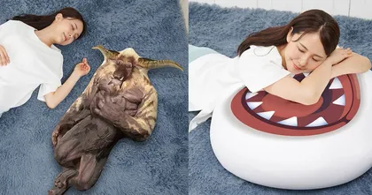 Monster Hunter เปิดตัวหมอนลิงทองน่ารักมุ้งมิ้งตอนหลับ และหมอนปาก Khezu