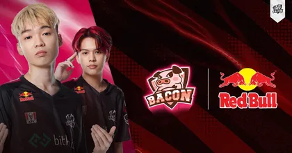 เรดบูล ประกาศเปิดตัวในฐานะพาร์ทเนอร์อย่างเป็นทางการ Bacon Time ทีมอีสปอร์ตเกมเมอร์สัญชาติไทย