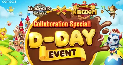 ผู้กล้าแสนหวานกำลังจะมา! Com2uS ประกาศ Collaboration สุดปัง ‘Summoners War’ กับ ‘Cookie Run: Kingdom’ จาก Devsisters