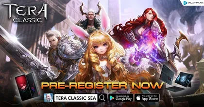 เตรียมมันส์ "TERA Classic SEA" เปิดลงทะเบียนล่วงหน้าบน Play Store และ App Store แล้ววันนี้