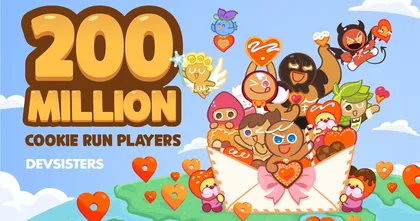 Cookie Run แฟรนไชส์เกมจากเดฟซิสเตอร์ มียอดผู้เล่นโกลบอลสะสมทะลุ 200 ล้านคน!