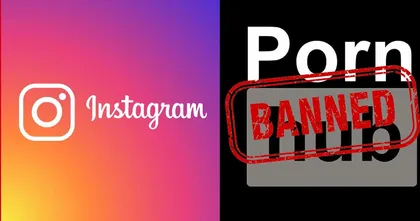 Pornhub โวยถูกปฏิบัติ 2 มาตรฐาน หลังโดนทาง Instagram แบนบัญชีถาวร