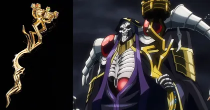 Overlord ประกาศนำคทา Ainz Ooal Gown มาทำขาย ที่สร้างโดยใช้ทองคำ
