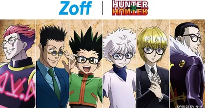 Hunter x Hunter ร่วมกับ Zoff เปิดตัวกรอบแว่นและภาพวิชวลพวก Gon ใส่แว่น