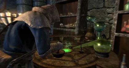 ผู้เล่น Skyrim โชว์จบเกมได้โดยใช้ส้อมอาบยาพิษเป็นอาวุธตลอดทั้งเกม