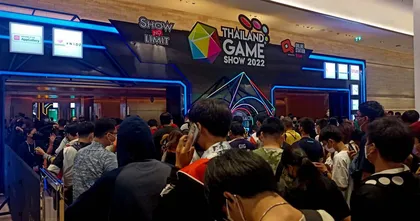 Thailand Game Show 2022 ภาพบรรยากาศก่อนเริ่มงานวันแรก
