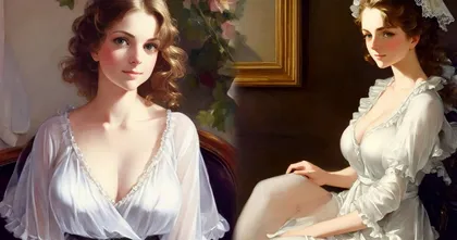 พาชมภาพวาดสาวสีน้ำมันฝีมือ AI ที่กลายเป็นไวรัลเพราะความเซ็กซี่และอลังการ