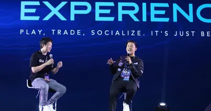 รับชมภาพบรรยากาศการพูดคุย “เกม กับ Blockchain ไปด้วยกันได้จริงหรือไม่? ” โดยคุณ จรินทร ฐิตะดิลก บนเวทีในงาน Thailand Game Show 2022