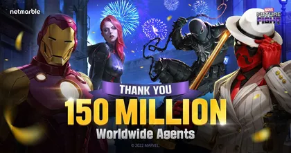 Marvel Future Fight ฉลองผู้เล่นครบ 150 ล้านบัญชีทั่วโลก