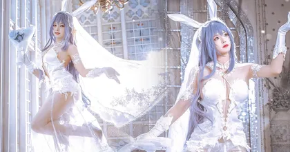 ชมคอสเพลย์เจ้าสาวเรือ New Jersey จาก Azur Lane ในชุดแต่งงานสุดอลังการ