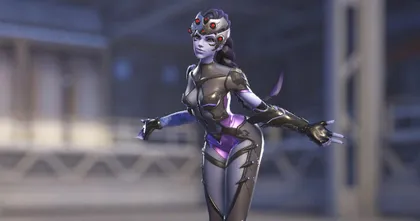 ผู้เล่น Widowmaker ใน Overwatch 2 ใช้อีโมตหลบเฮดช็อตได้แบบงง ๆ