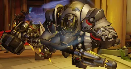 ผู้เล่น Overwatch 2 โชว์ใช้สกิล Reinhardt ดัน D.Va ให้โดนรถชนแบบคูล ๆ