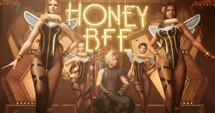 FF7 Remake โชว์สตอรี่บอร์ดกว่าจะมาเป็นฉากเต้นในโรงแรม Honeybee