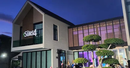 ภาพบรรยากาศ The Sims 4 House Party กับบรรยากศเสมือนอยู่ใน The Sims