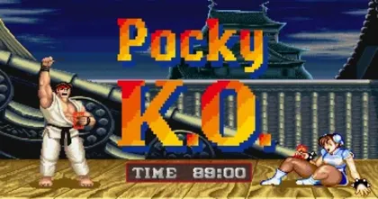 Pocky ญี่ปุ่นจัดแคมเปญร่วมกับ Street Fighter II อย่างเป็นทางการ