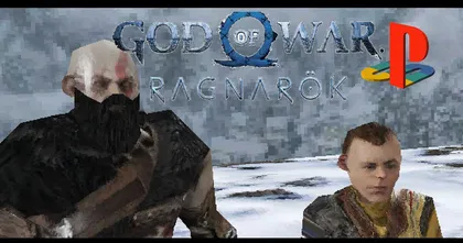 แฟน God of War Ragnarok จำลองเกมเวอร์ชั่นแฟนเมด กราฟิกยุค PS1
