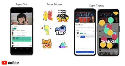 ไม่ต้องมุด! YouTube เปิดให้ไทยใช้บริการ Super Sticker SuperChat แล้ว!