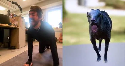 Goat Simulator 3 เผยคลิปตอนทำโมชั่นแคปเจอร์ของแพะโดยใช้คน