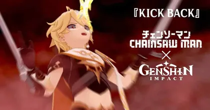 ชวนชมอนิเมชั่นแฟนเมด Genshin Impact x Chainsaw Man