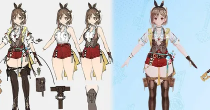 Atelier Ryza 3 เผยภาพคอนเซปท์และโมเดล 3D ตัวละครกว่า 10 ตัว!