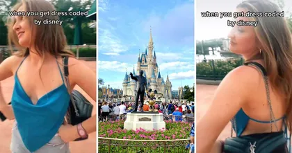 สาว TikTok ถูกชาวเน็ตติง หลังใส่ชุดเปลือยหลังเข้าดิสนีย์แลนด์