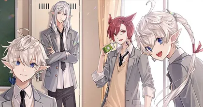 มังงะ FFXIV Eorzea Private Academy High School เปิดให้สั่งจองแล้ว