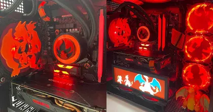 แฟนเกม Pokemon แปลงโฉม PC ตัวเองให้เป็นธีมเจ้า Charizard สุดเท่