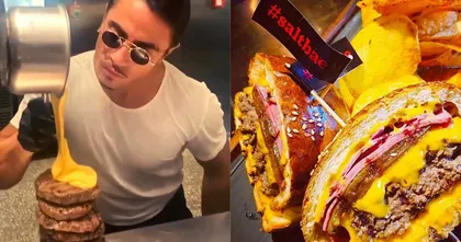 ชาว TikTok เผย Salt Bae มีร้านเบอร์เกอร์เล็ก ๆ ให้ไปชิมกันแบบไม่แพง