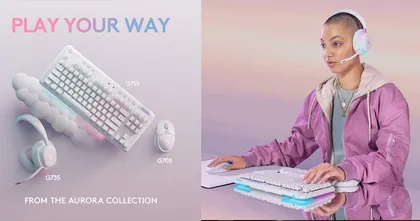 Logitech G Aurora Collection ชุดเกมมิ่งเกียร์ที่ใครเห็นเป็นต้องตกหลุมรัก!