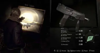 เผยวิธีนำปืนกล TMP มาใช้ใน Resident Evil 4: Chainsaw Demo