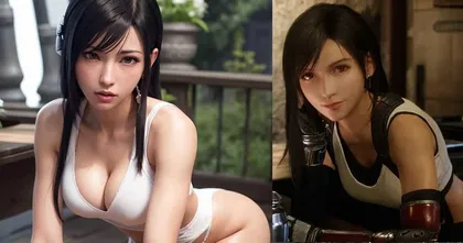 พาชมผลงานคอสเพลย์น้อง Tifa สุดเซ็กซี่ที่รังสรรค์จาก AI วาดรูป
