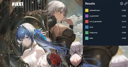 ภาพโปรโมท Nikke ตกเป็นประเด็นเพราะถูกกล่าวหาว่าใช้ AI ช่วยวาด