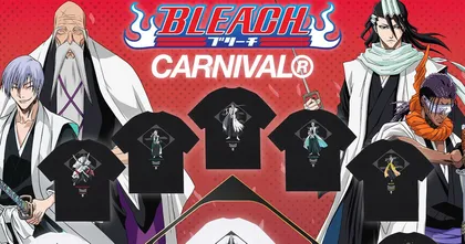 Carnival x Bleach เตรียมขายเสื้อยืดเซ็ตพิเศษ 13 หน่วยพิทักษ์!