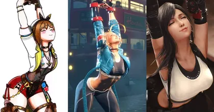 ท่า Cammy ยืดตัวใน SF6 จุดประกายให้แฟนอาร์ตวาดท่าเดียวกันเพียบ