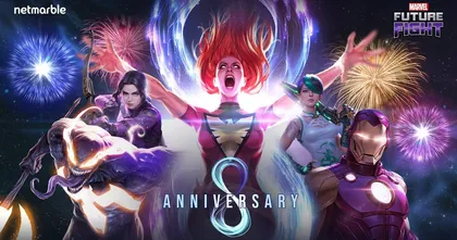 เกมฮีโร่ยอดฮิต MARVEL Future Fight ฉลองครบรอบ 8 ปี ! มอบกิจกรรมและของรางวัลสุดพิเศษ!!