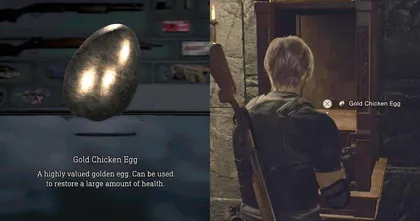 กำเนิดทริคเด็ด ใช้ไข่ทองคำปราบหนึ่งในบอสจากเกม Resident Evil 4