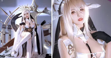 Azur Lane สวยจนต้องแชร์ คอสเพลย์แม่ชี HMS Implacable สุดอลัง