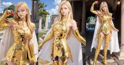 ผู้ใช้ AI รังสรรค์ตัวละคร Pisces จาก Saint Seiya ให้กลายเป็นสาวสวยสุดน่ารัก