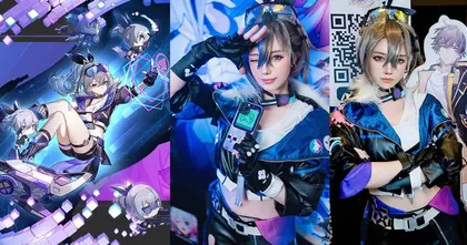 พาชมผลงานคอสเพลย์ตัวละคร Silver Wolf จากเกม Honkai: Star Rail