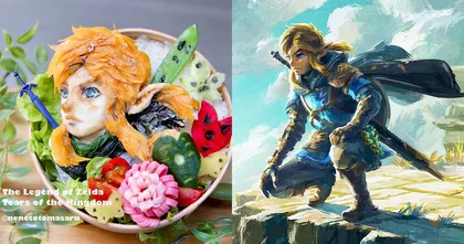 คุณแม่ชาวญี่ปุ่นทำข้าวกล่องธีมเกม Zelda ภาคใหม่ งดงามเยี่ยงงานศิลป์