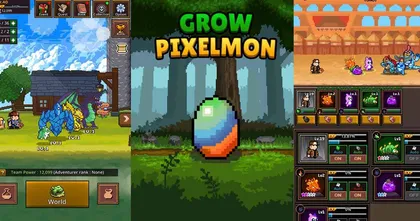 Grow Pixelmon Master สำรวจโลกและจับมอนสเตอร์ เปิดโหลดบนสโตร์ไทยแล้ว